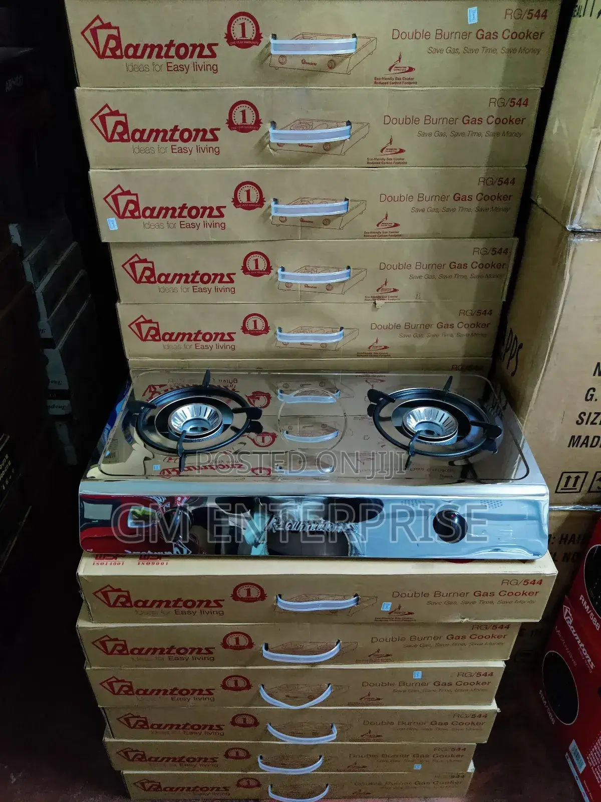 Ramtom Table Top Gas Cooker