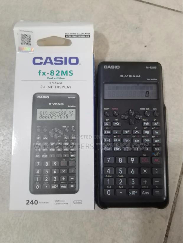 Casio 82ms Calculator Original - thumbnail 3