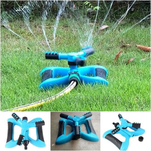 3 Arm Garden Sprinkler, 360° Rotating Sprinkler - main view