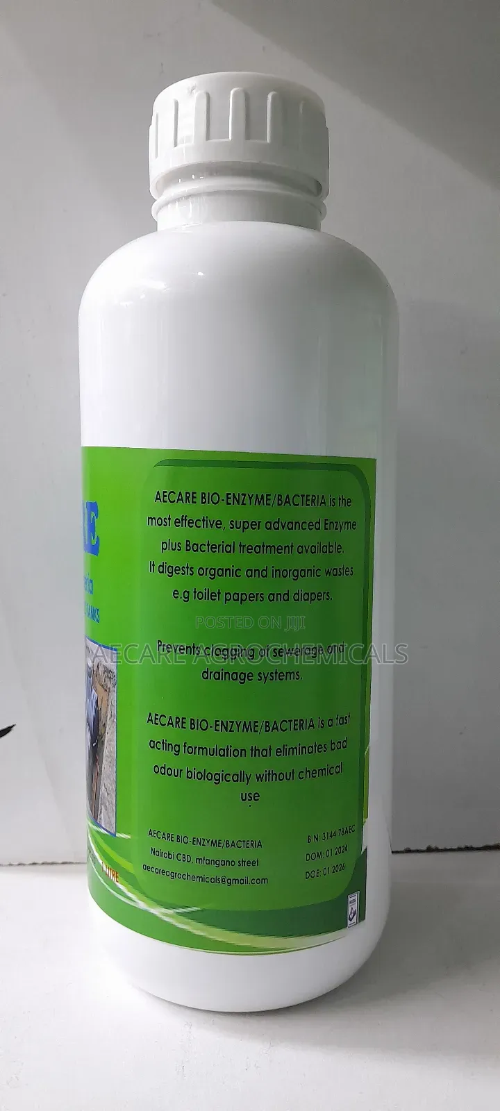 Aecare Bio-enzyme/ Bacteria (Biodigesters And Setic ) 1litre