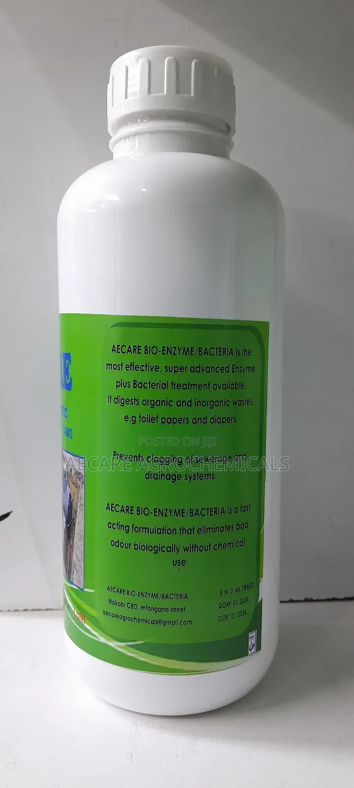 Aecare Bio-enzyme/ Bacteria (Biodigesters And Setic ) 1litre