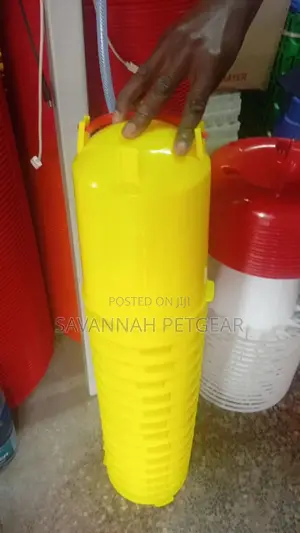 Chick Waterer Quails Chicken Hanging Poultry Feeder - 3 LTRS