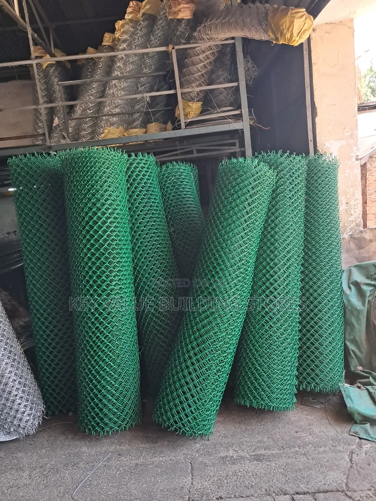 Pvc Coated Chainlink 12*5 Mesh 50*50 8ft