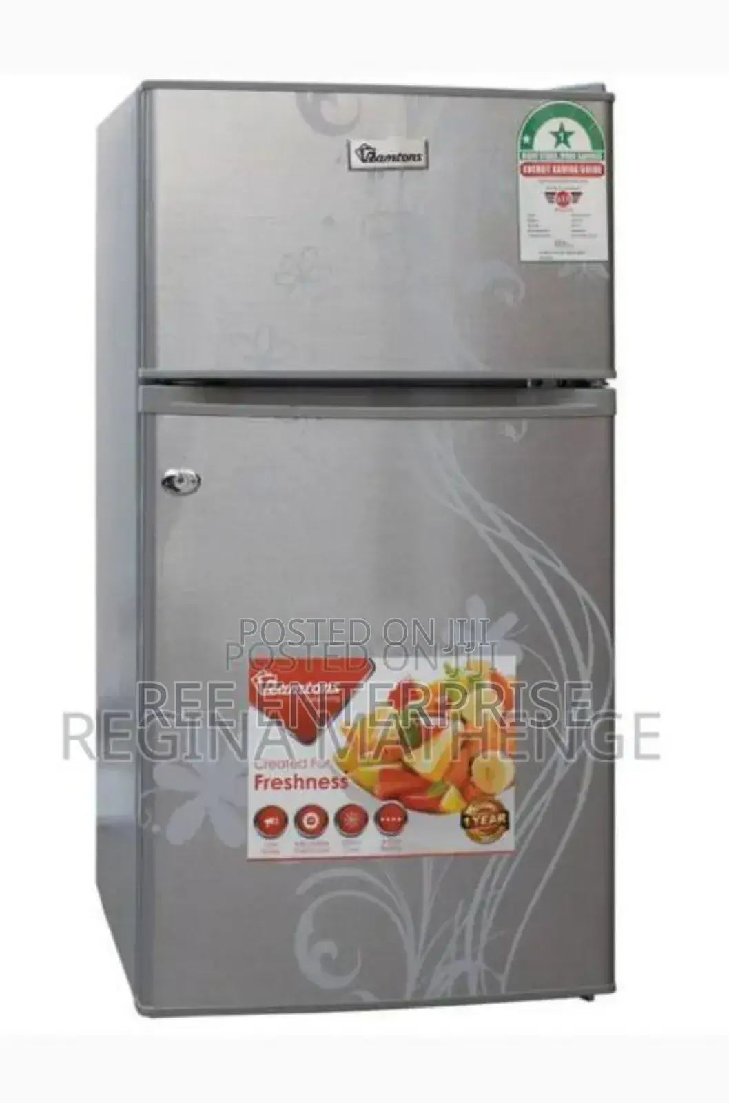 Double Door Ailyons Refrigerator 115 Litres