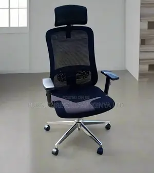 Office Chair: Modern Lumbar-Adjusting Ergonomic Office Seat