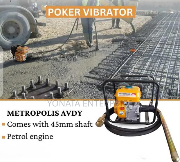 Petrol Poker Vibrator With Shaft - main view