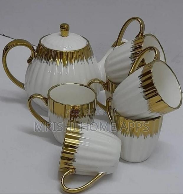 7pcs Ceramic Tea Set