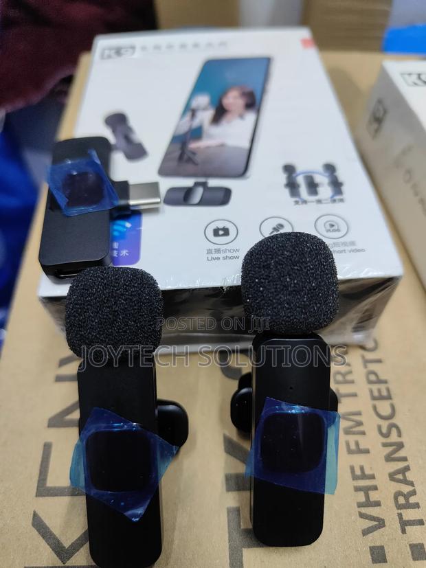  Wireless Double Mic + 2 Rec Lavalier Microphone. - thumbnail 2