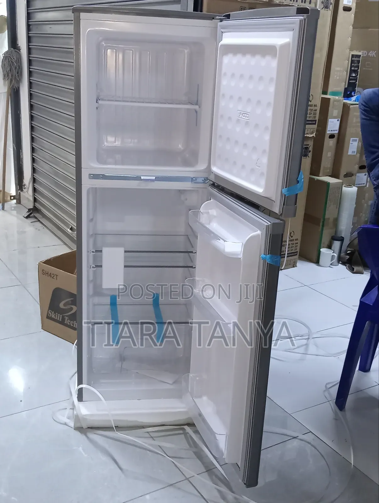 Von Vart 22dhs Double Door Fridge 134 Litres