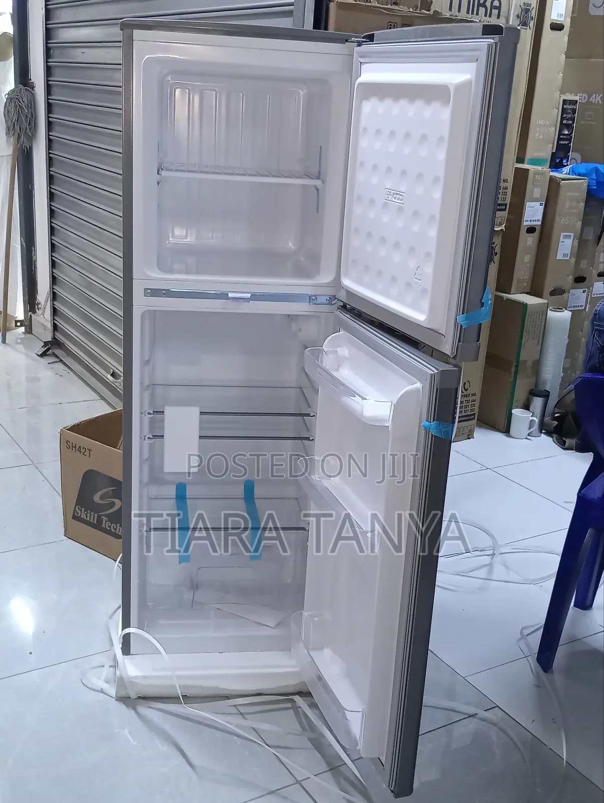 Von Vart 22dhs Double Door Fridge 134 Litres