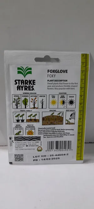 Foxglove Foxy Flower Seeds 0.7 Grams