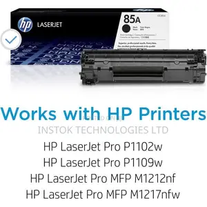 Hp 85a Black Original Laserjet Toner Cartridge