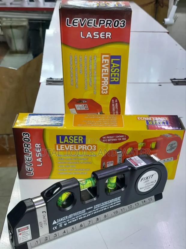 Fixit Laser Level Measuring Tape 250cm - main view