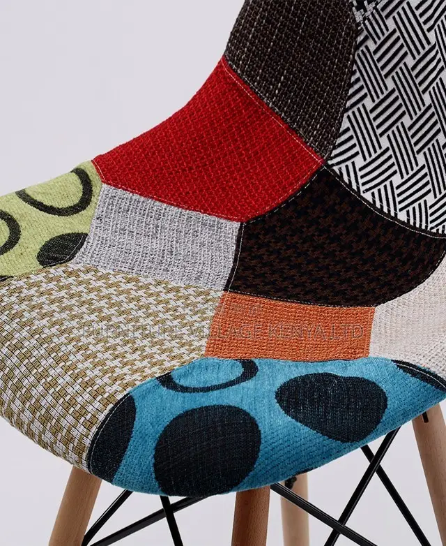 Dining Chair: Eames-Style Padded Shell Home Office Chair