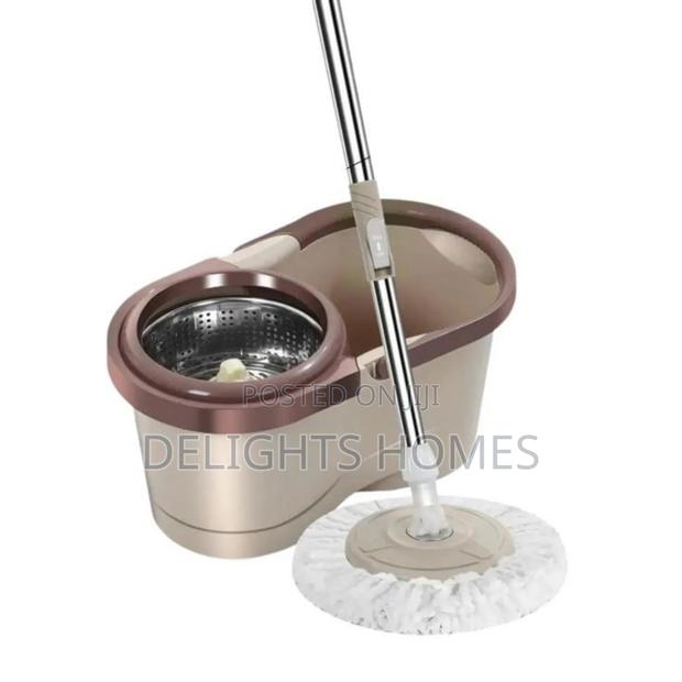 Metallic Magic Spin Mop_car