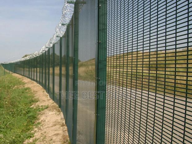 Anti Climb Clear View Fence - main view