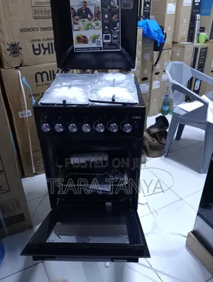 Mika Standing Cooker 50cm X60cm 3gas Pipe 1rapid Hot Plate