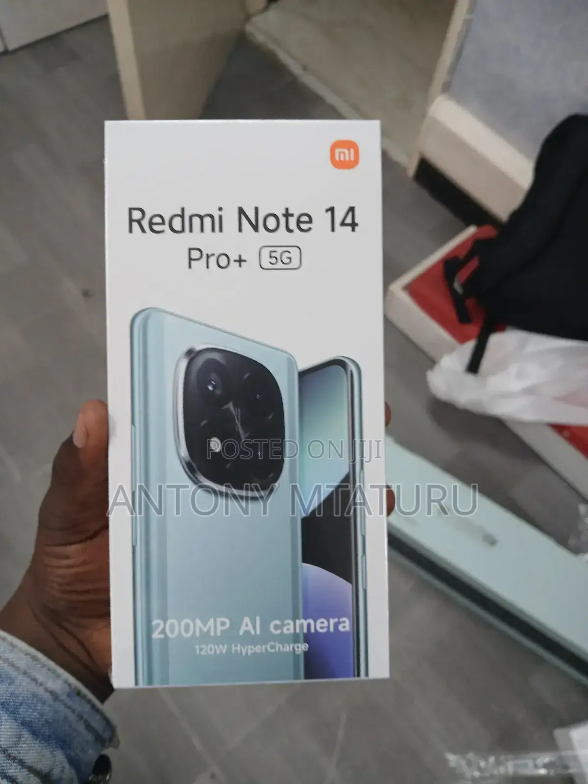 New Xiaomi Redmi Note 14 Pro+ 5G 512 GB Black