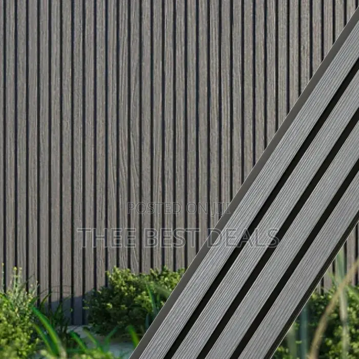 WPC Exterior Wall Cladding Flutted Panels