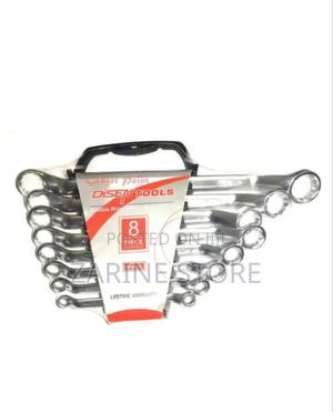 8 Pieces Double Ring Spanner Offset Wrench Set - thumbnail 2