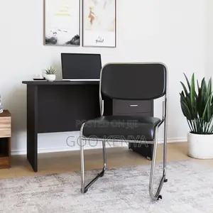 Office Chair ; Chrome Office Guest Chair