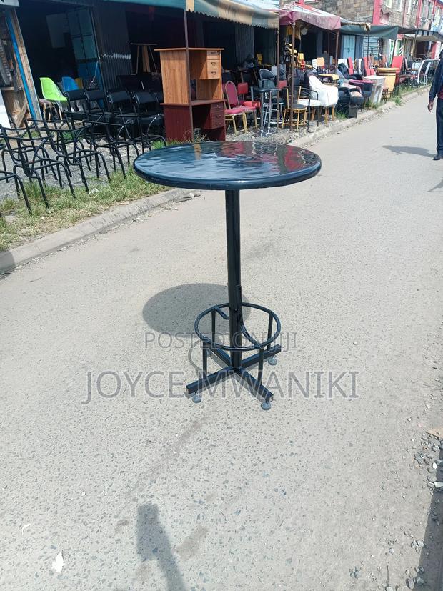 High Bar Table or Counter Table Black 