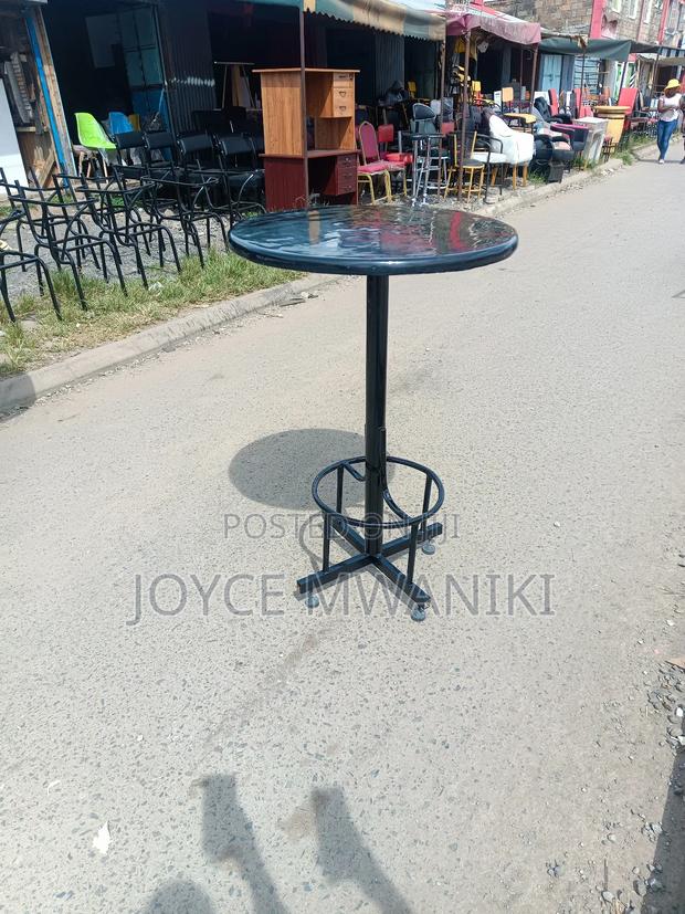 High Bar Table or Counter Table Black  - thumbnail 2