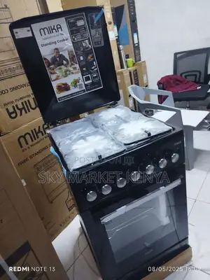 Mika Standing Cooker 50×60cm 3 Gas+ 1 Electric