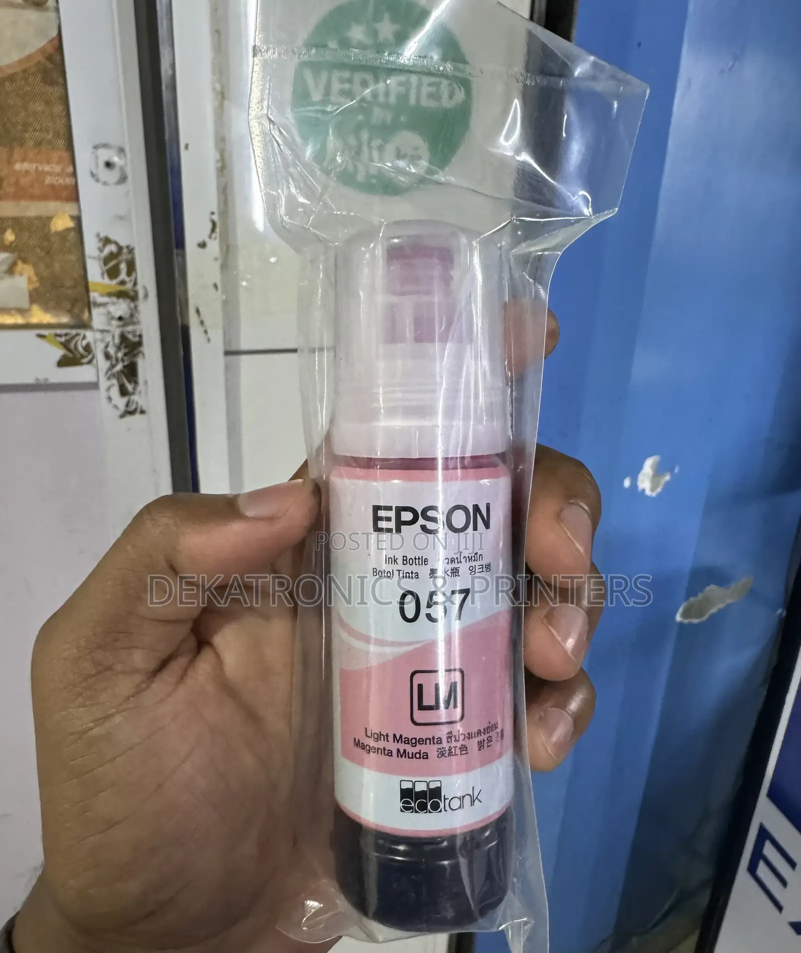 Epson 057 Light Magenta Original Inks for L8050, L18050