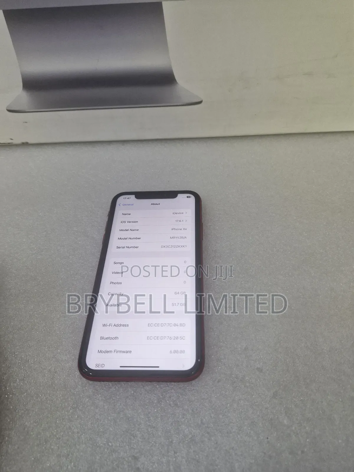 Apple iPhone XR 64 GB Red