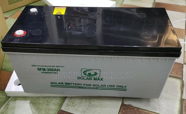 Deep Cycle 200ah Solarmax Solar Battery