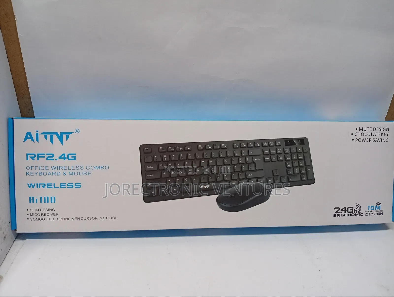 Wireless Keyboard and Mouse Combo