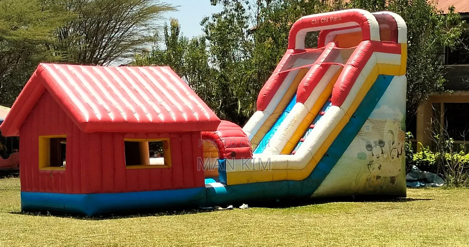 Bouncing Castle and Slide for Sale