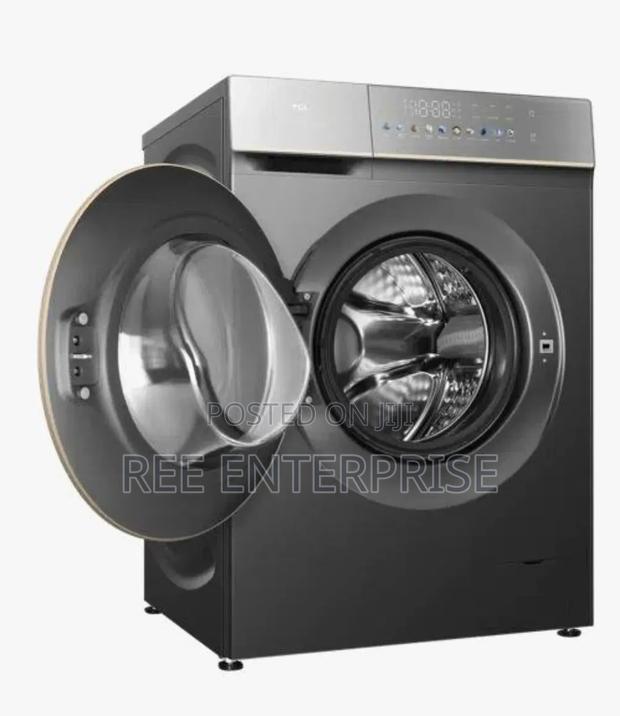 Wash and Dry10kg TCL Front Load Washing Machine - main view