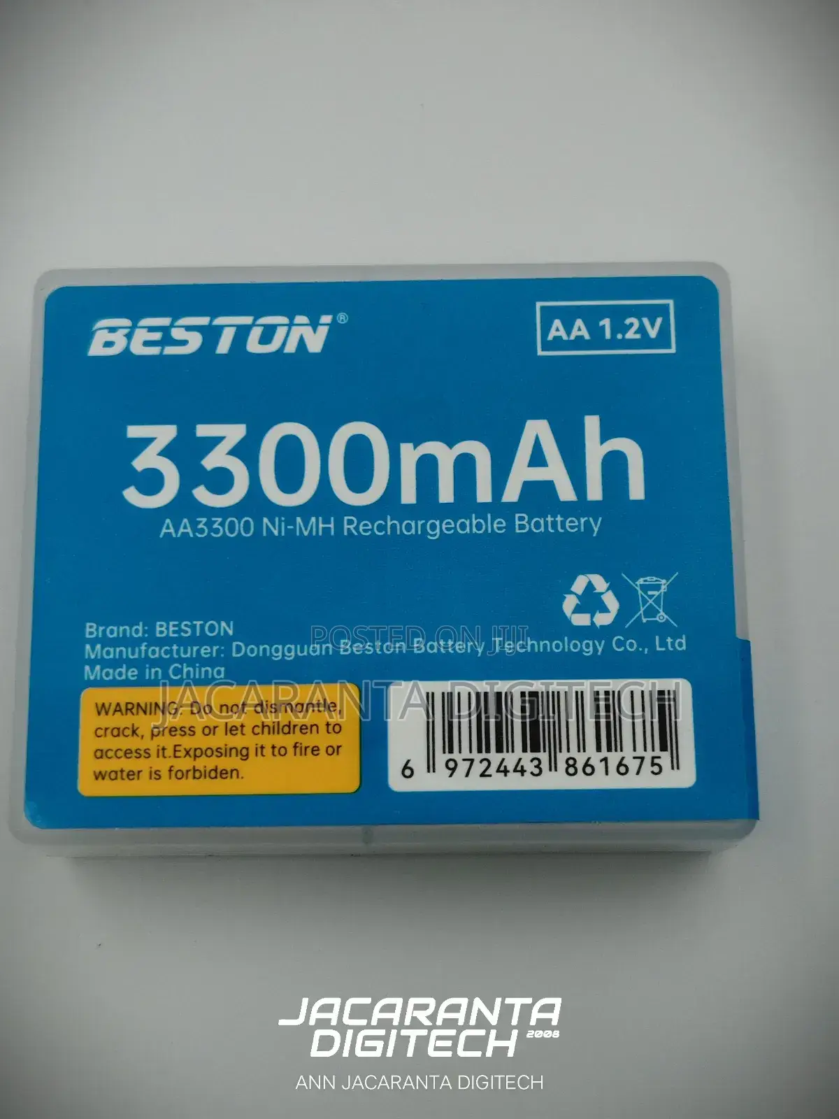 Beston 3300mah Aa Rechargeable Battery
