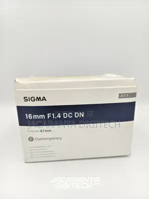 Sigma 16mm F/1.4 Dc Dn Contemporary Lens for Sony E