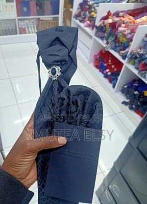 Black Cravat Geometric Tie Sets - thumbnail 2