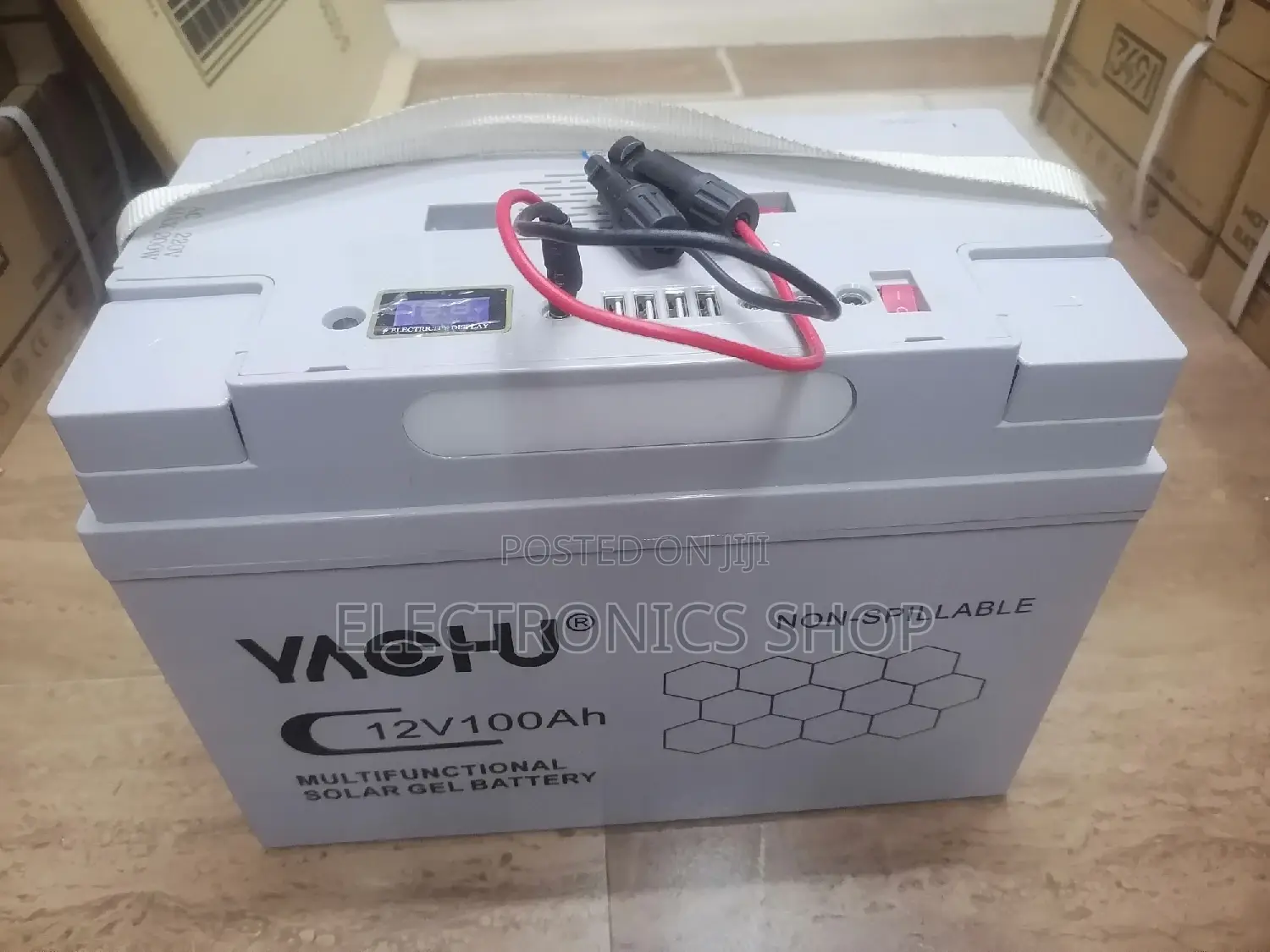 Yachu N100.12v/100ah All In1 Solar Battery