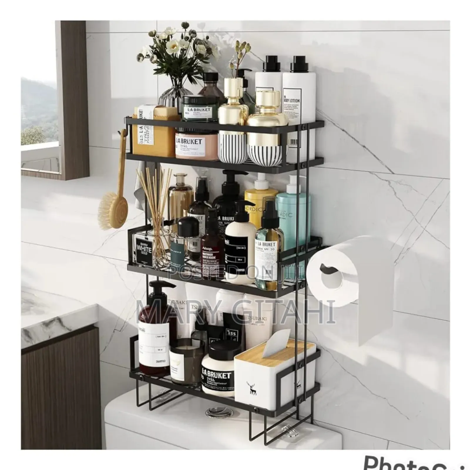*Tripple Layer Over the Toilet Rack/Shelf Bathroom