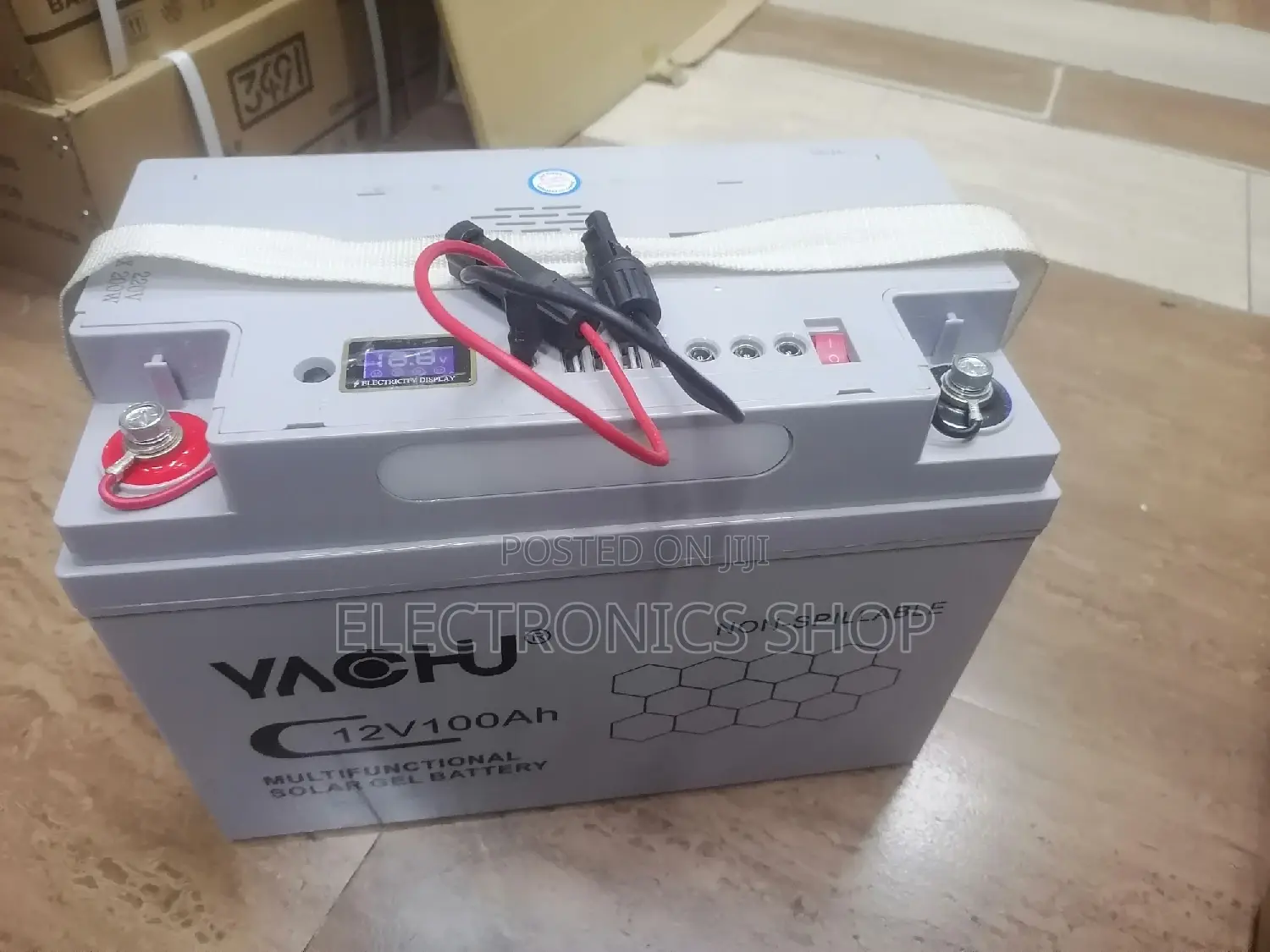 Yachu N100.12v/100ah All In1 Solar Battery
