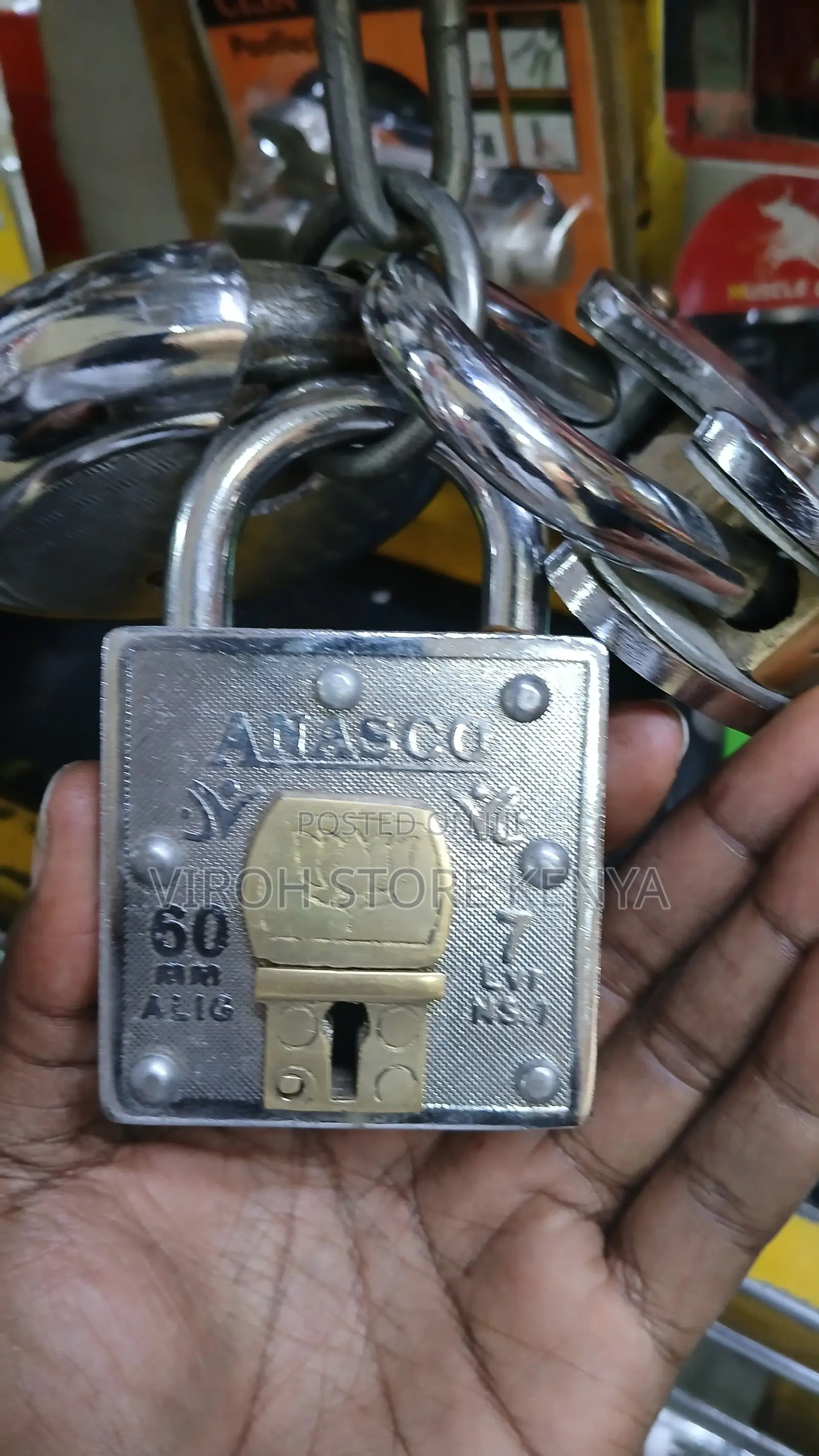 Anasco 805 High Security Pin Padlock With 7 Levers