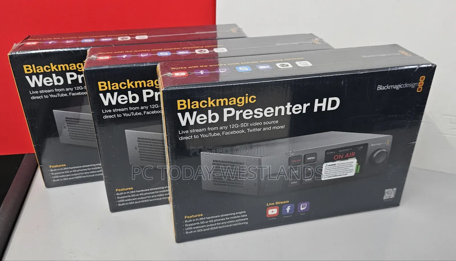 Blackmagic Design Web Presenter Hd 12g/6g/3g-sdi Video Up