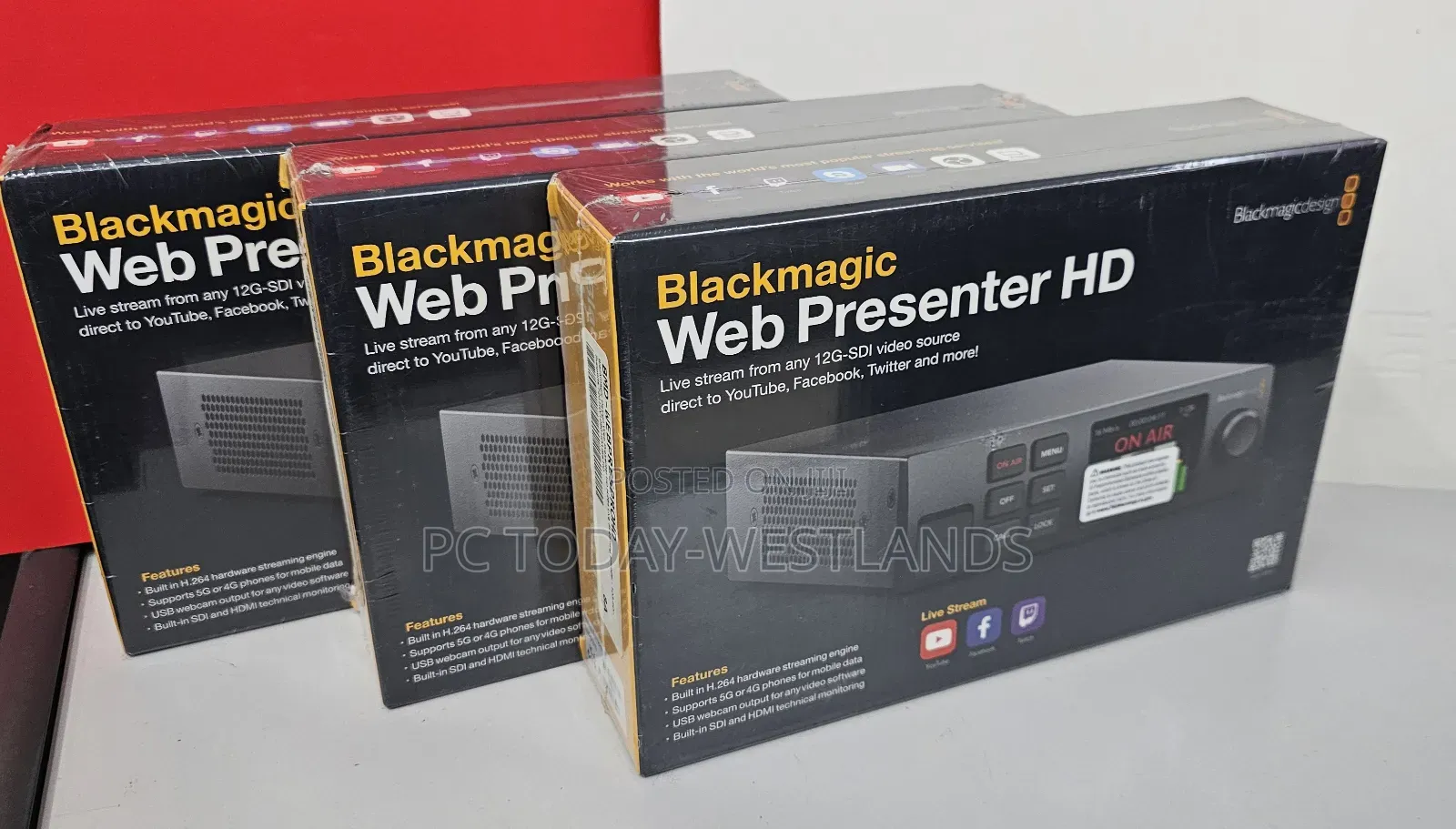 Blackmagic Design Web Presenter Hd 12g/6g/3g-sdi Video Up