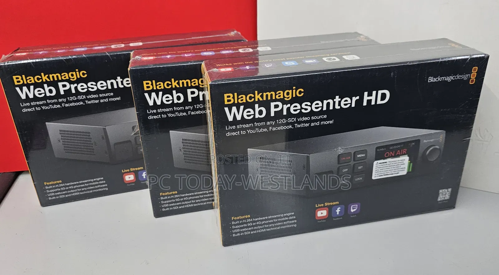 Blackmagic Design Web Presenter Hd 12g/6g/3g-sdi Video Up