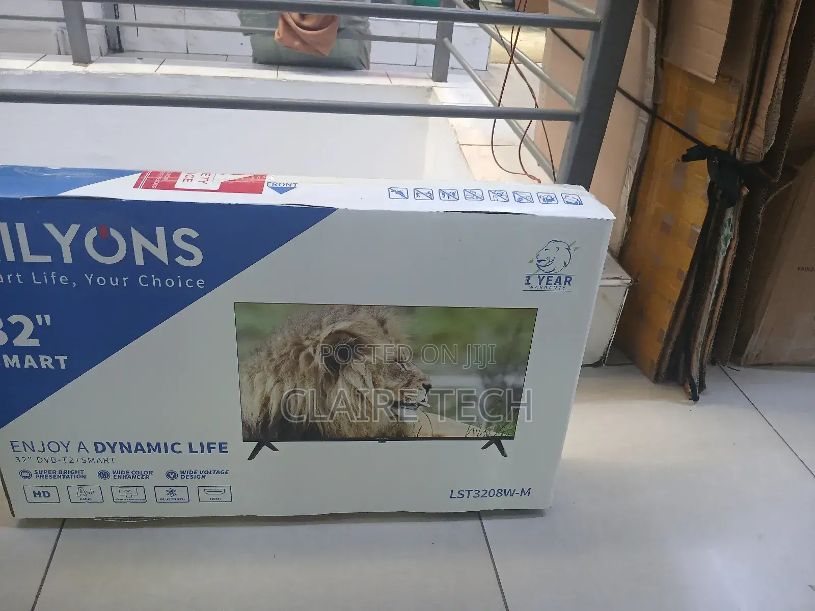 Ailyons 32" Smart Android Tv - Frameless Hd Led