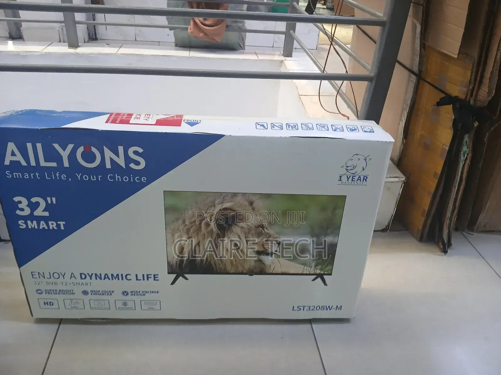 Ailyons 32" Smart Android Tv - Frameless Hd Led