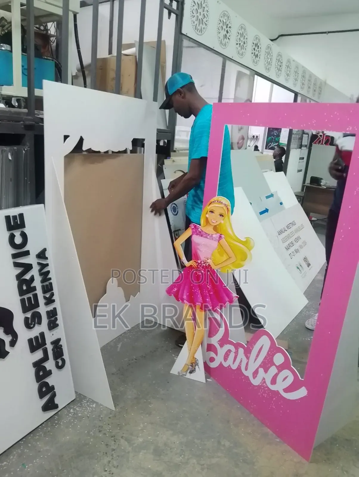 3d , Branding, Promotion Items , Office Branding, Installing