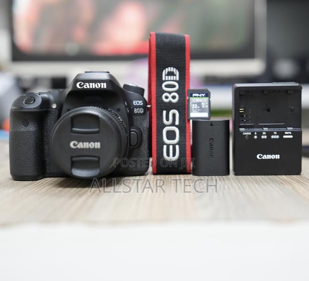 Canon Eos 80d DSLR Camera With 18-55mm Lens 32gb Sd - thumbnail 11