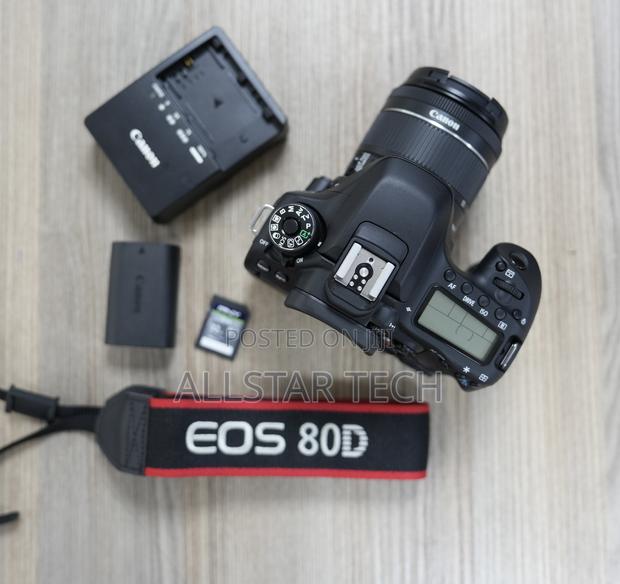 Canon Eos 80d DSLR Camera With 18-55mm Lens 32gb Sd - thumbnail 16