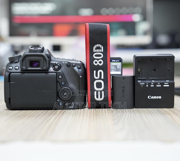 Canon Eos 80d DSLR Camera With 18-55mm Lens 32gb Sd - thumbnail 10